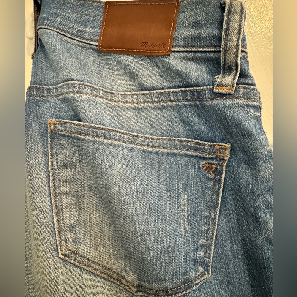 Madewell 9” high rise skinny jeans